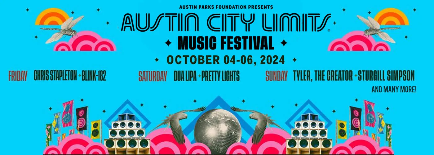 Austin City Limits Music Festival: Weekend One: Chris Stapleton, Dua Lipa &amp; Tyler The Creator &#8211; 3 Day Pass